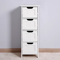 Streamdale Bathroom Storage Cabinet, Freestanding Cabinet With Drawers