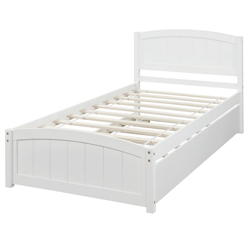 Streamdale Twin Platform Bed With Trundle