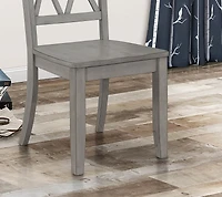 Streamdale Casual Buttermilk Finish Side Chairs - Set of 2