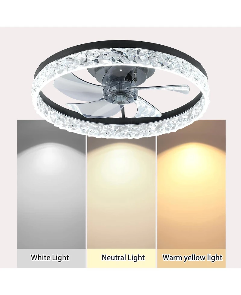 Ceiling Fan With Lights Dimmable Led