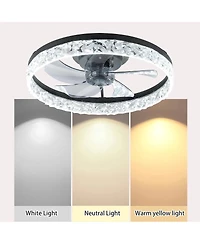 Ceiling Fan With Lights Dimmable Led