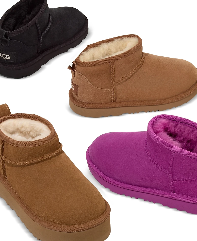 Ugg Kids Classic Ultra Mini Platform Booties