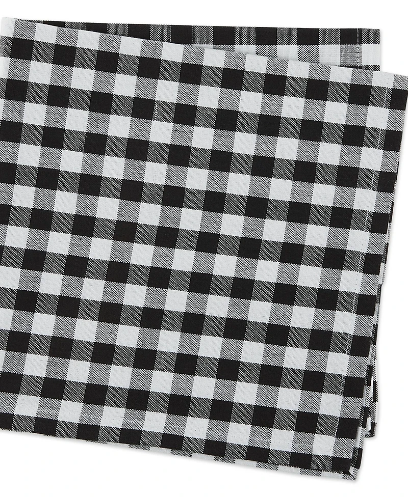 Design Imports Gingham Napkin Set of 4