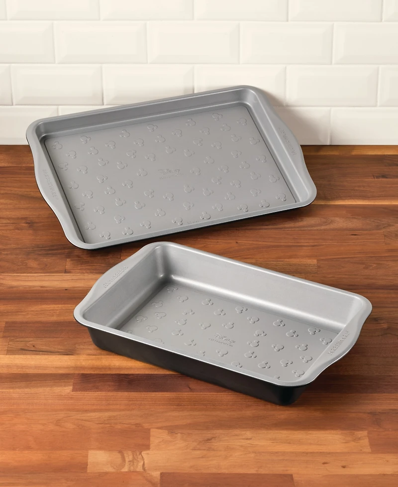 Farberware Disney Bake with Mickey Mouse Steel -Piece Bakeware Set