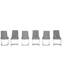 Tivie 6 Pc Dining Chair Set, Created for Macy's
