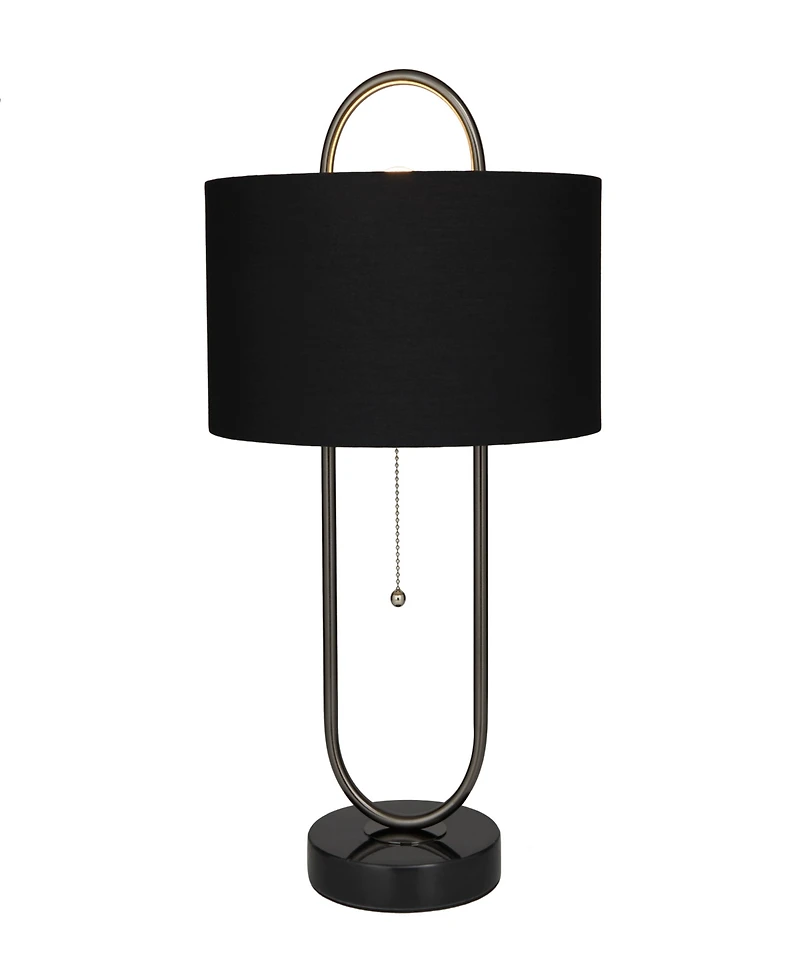 Rosemary Lane 20" Metal Oval Shaped Accent Lamp