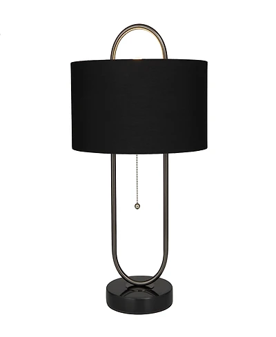 Rosemary Lane 20" Metal Oval Shaped Accent Lamp