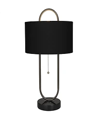 Rosemary Lane 20" Metal Oval Shaped Accent Lamp