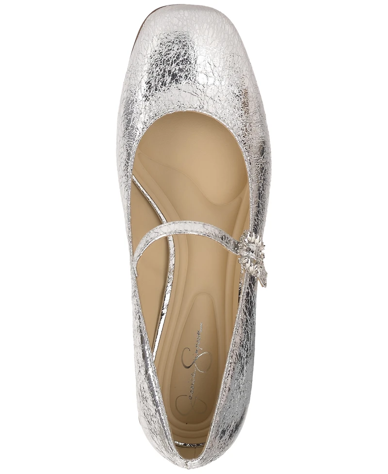 Jessica Simpson Women's Treen Block-Heel Mary Jane Pumps