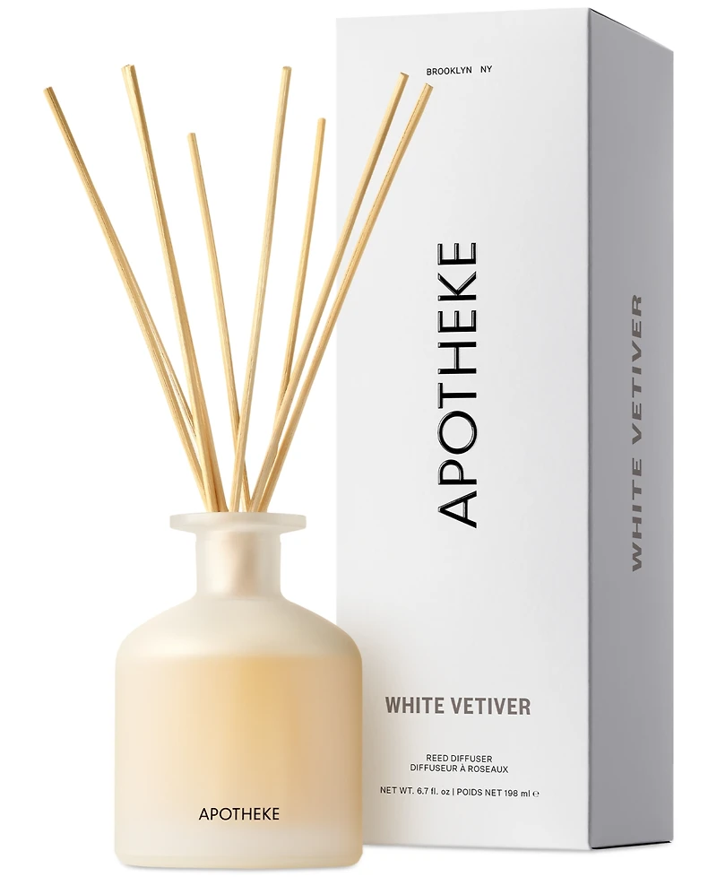 Apotheke White Vetiver Reed Diffuser, 6.7-oz.