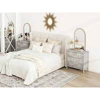 Streamdale Furniture 3 Drawer Cabinet, American Furniture, Suitable for Bedroom, Living Room, Study