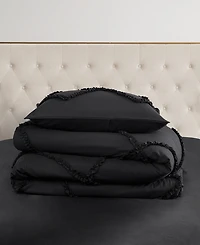 Juicy Couture Diamond Ruffle Piece Reversible Comforter Set
