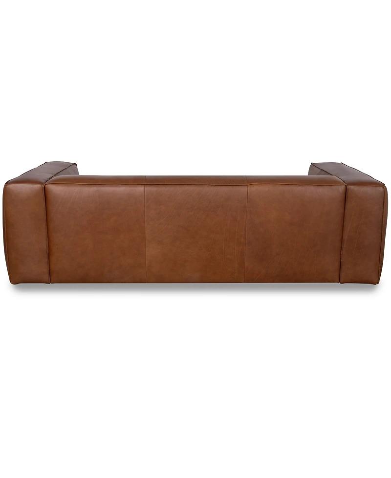 Rutherford Home Amalfy 97" Leather Sofa