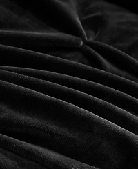 Juicy Couture Kiss Pleat Plush 3-Pc. Comforter Set, Full/Queen