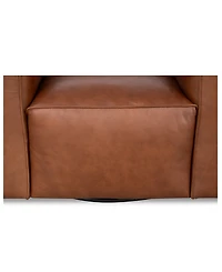 Rutherford Home Amalfy 48" Leather Swivel Chair