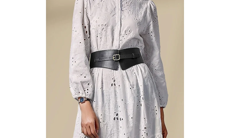 Women's Wide Stretch Belt Pin buckle Victoria Hyde Noa