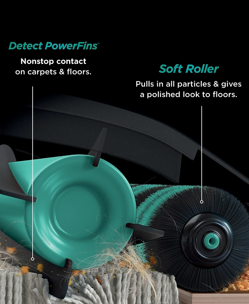 Shark Powerdetect Upright Vacuum with DuoClean Detect Technology and Self-Cleaning Brushroll, AZ4002