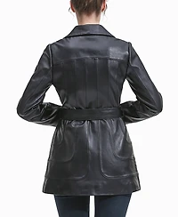 Bgsd Women's Erika Leather Coat