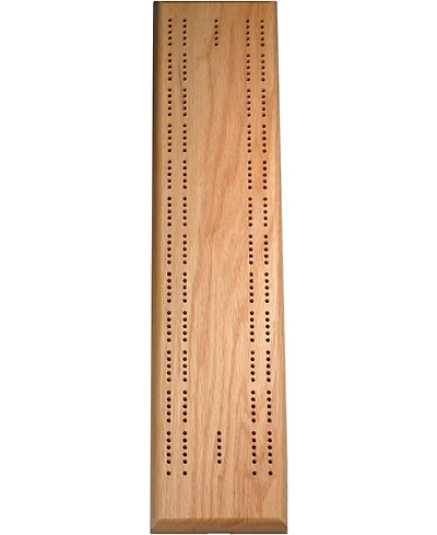Bobby Fischer We Games Competition Cribbage Game - Solid Wood Sprint 2 Track Board with Metal Pegs