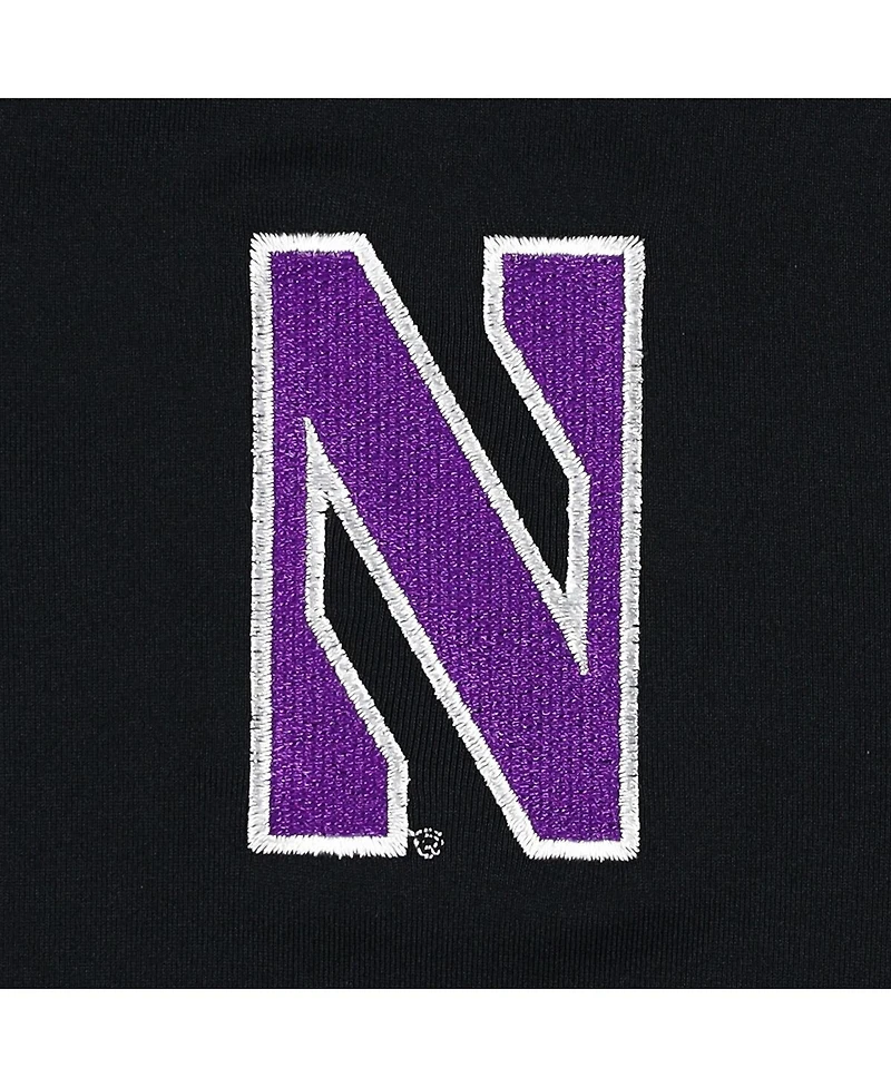 Under Armour Men's Black Northwestern Wildcats T2 Tipped Performance Polo