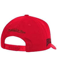 Mitchell & Ness Men's Red Chicago Bulls Fire Red Pro Crown Snapback Hat