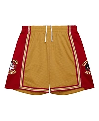 Mitchell & Ness Men's Gold Florida State Seminoles 1992/93 Throwback Jersey Shorts