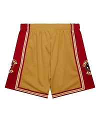 Mitchell & Ness Men's Gold Florida State Seminoles 1992/93 Throwback Jersey Shorts