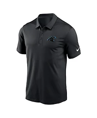 Nike Men's Black Carolina Panthers Franchise Performance Polo Shirt