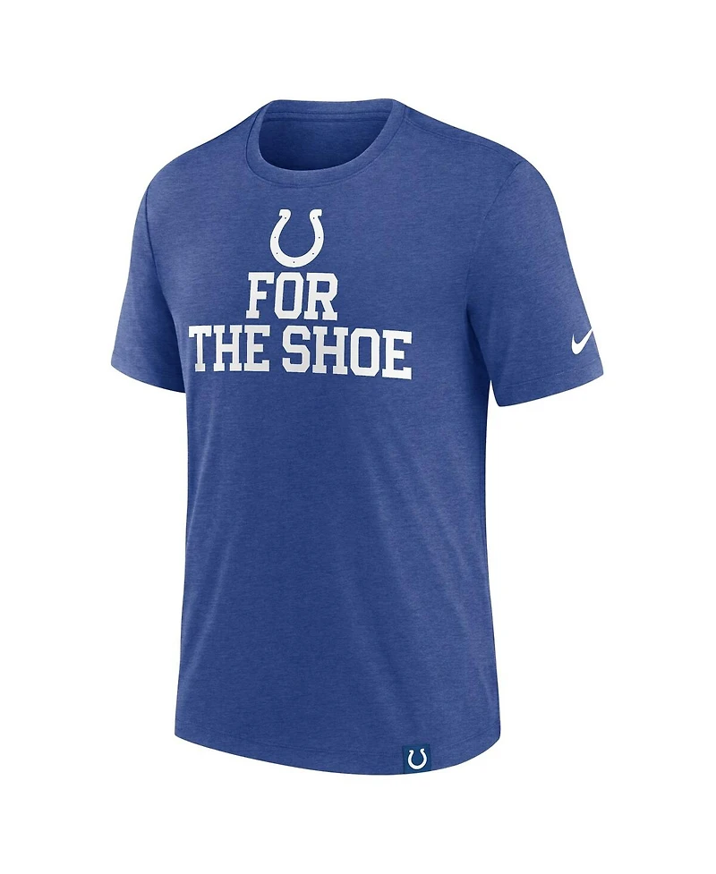 Nike Men's Royal Indianapolis Colts Blitz Tri-Blend T-Shirt