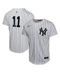 Nike Big Boys and Girls Anthony Volpe White New York Yankees Home Game Player Jersey