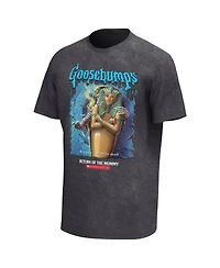 Philcos Men's Charcoal Goosebumps Return of the Mummy Washed Graphic T-Shirt