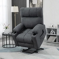 Homcom Lift Chair Recliners for Elderly with Footrest