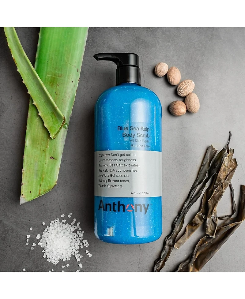 Anthony Blue Sea Kelp Body Scrub 32 oz.