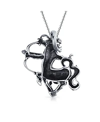 Bling Jewelry Sagittarius Archer Zodiac Sign Astrology Horoscope Pendant Necklace Sterling Silver Men
