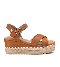 Women's Soft Suede Wedge Sandals By Xti