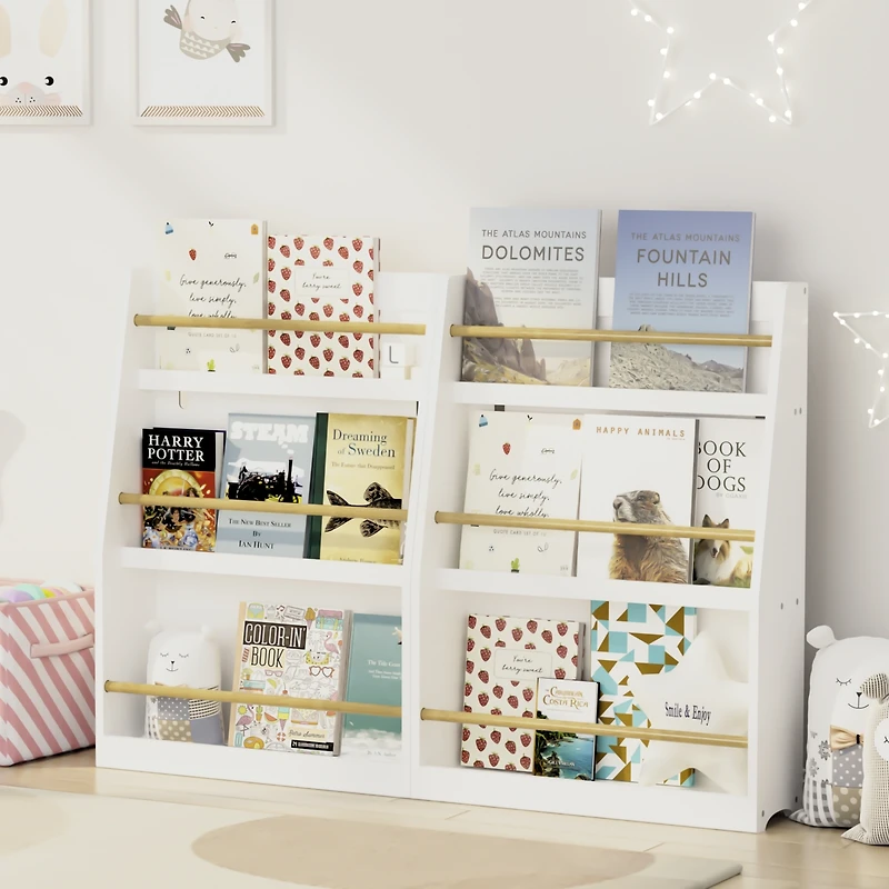 Streamdale Toddler's Book Rack Encourage Reading & Stay Organized