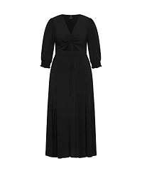 City Chic Plus Jolene Maxi Dress