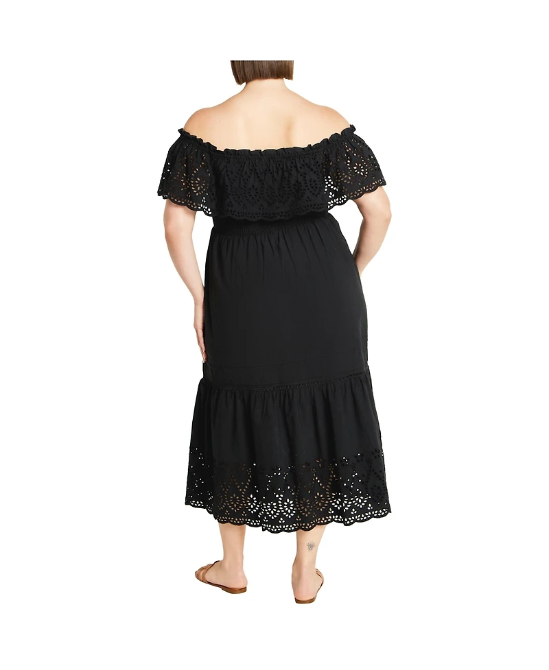 City Chic Plus Jayde Dress