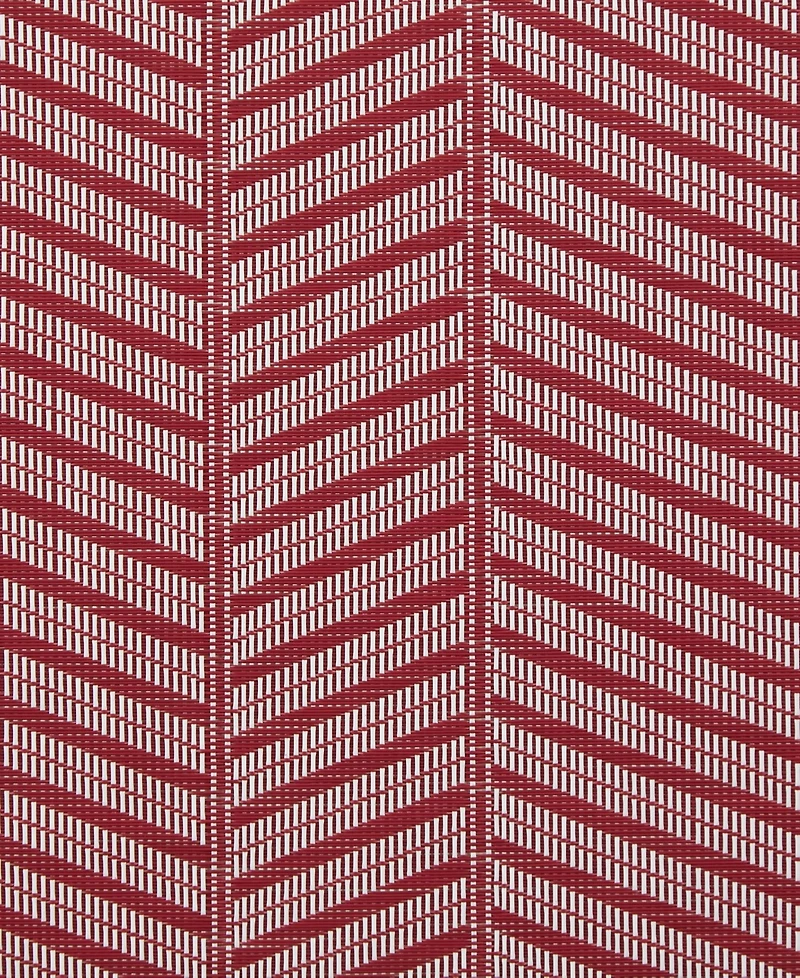 Design Imports Textured Twill Weave Placemat Set of 6