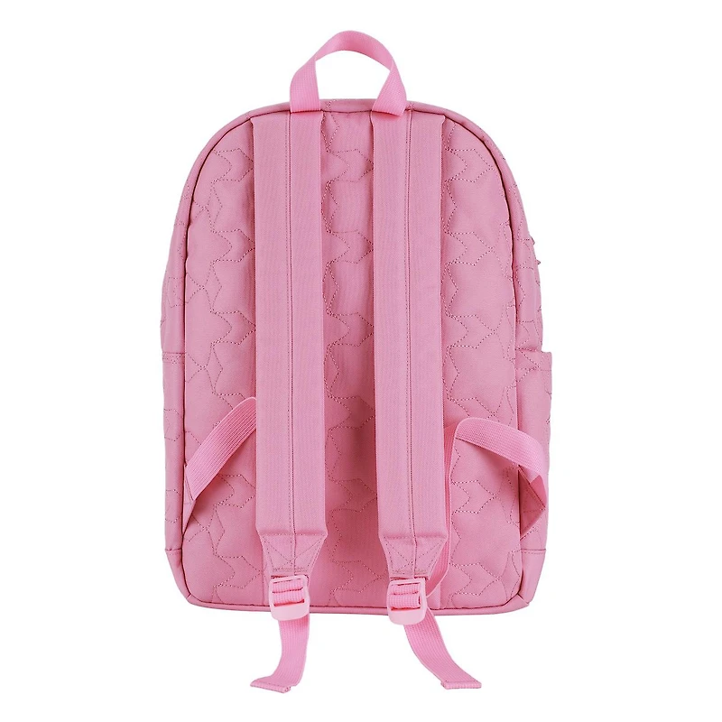 Super Mario Brothers Princess Peach 17" Quilted Backpack