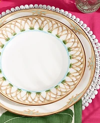 Lenox British Colonial Bamboo Accent Plates, Set of 4