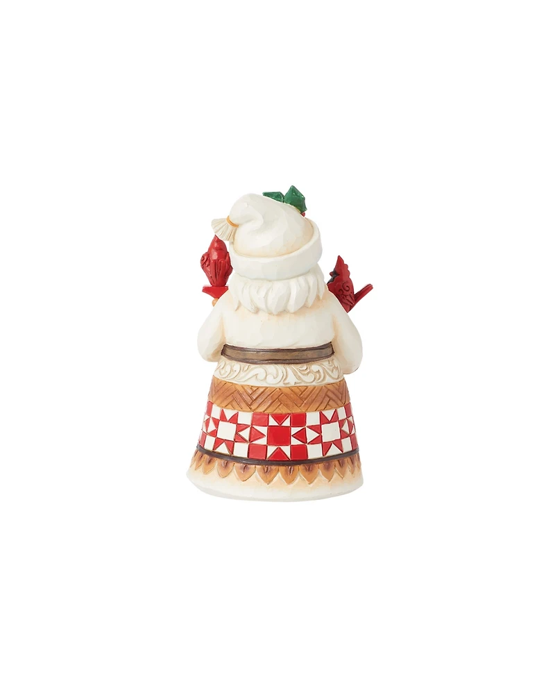 Jim Shore Santa with Joy Sign Cardinal Figurine