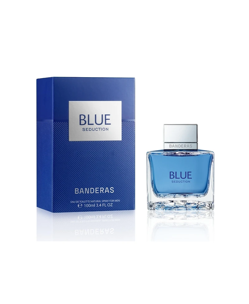 Banderas Perfumes Blue Seduction Eau de Toilette 3.4Oz / 100 ml