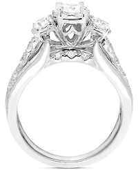 Diamond 3-Stone Ring (2 ct. t.w.) 14k Gold