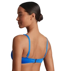 Lauren Ralph Women's Macrame-Ring Bikini Top