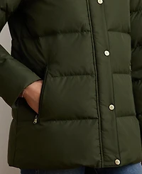 Lauren Ralph Women's Faux-Fur Hooded Puffer Coat