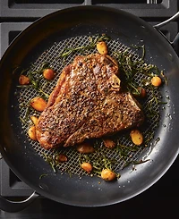 Anolon X Hybrid Nonstick Frying Pan with Helper Handle, 12"