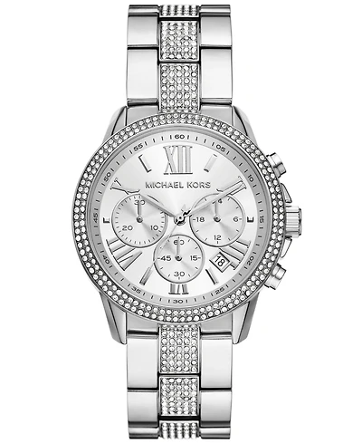 Michael Kors Women's Brynn Chronograph Stainless Steel Watch 40mm