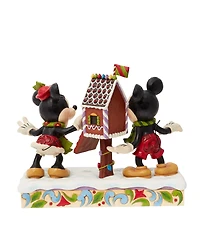 Jim Shore Disney Traditions Mickey and Minnie Mailing Letters Figurine