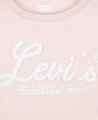 Levi's Toddler Girls Script Logo Graphic T-Shirt